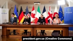 24-феврлада Киевге Еврокомиссиянын төрайымы Урсула фон дер Ляйен баштаган Батыш лидерлери келген.