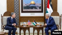 محمود عباس و آنتونی بلینکن