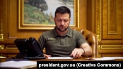 Ukrainanyň prezidenti Wolodymyr Zelenski