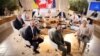 În început de 2024, președintele ucrainean Volodimir Zelenski s-a întâlnit cu liderii G7 la un summit din Italia.