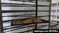 Nagorno-Karabakh - A bakery in Stepanakert, August 2, 2023.