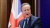 Sekretari i Jashtëm i Britanisë së Madhe, David Cameron.