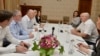 Встреча Аслана Бжания и Александра Лукашенко
