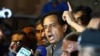 The journalist reported the discovery of video footage showing Pakistani paramilitary soldiers accompanying police during the controversial arrest at a Karachi hotel last week of Sharif's son-in-law, Muhammad Safdar Awan (pictured).