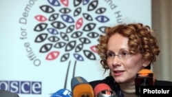 ԵԱՀԿ/ԺՀՄԻԳ առաքելության ղեկավար Ռադմիլա Շեկերինսկան: