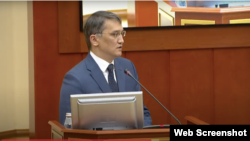 Бас прокурордың орынбасары Әсет Шыңдалиев.