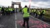 Протести на „жолтите елеци“ во Франција.