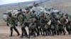 Российские войска во время военных учений, март 2015 года 