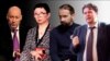 Вядучы Дзьмітро Гардон, палітоляг Роза Турарбекава, хімік Сяргей Бесараб, палітоляг Яўген Магда. «ПіК Свабоды», ілюстрацыйны каляж 