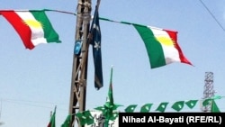 نصب پرچم اقلیم کردستان در کرکوک