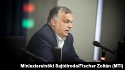 Orbán Viktor a Kossuth rádióban 2021. július 16-án.
