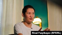 Гражданская активистка Асия Тулесова.