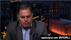 ՀՀԿ-ի պատգամավոր Հովհաննես Սահակյանը «Ազատության» տաղավարում, արխիվ