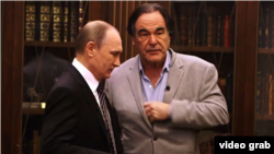Владимир Путин и Оливер Стоун