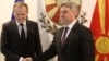 Архивска фотографија - Средба на Претседателот Ѓорге Иванов со претседателот на Европскиот совет Доналд Туск во Скопје, 2 март 2016.