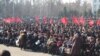 Митинг оппозиции, Ош, 1 марта 2012 года.