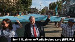 Кырымтатар байрагы көне, архив фотосы