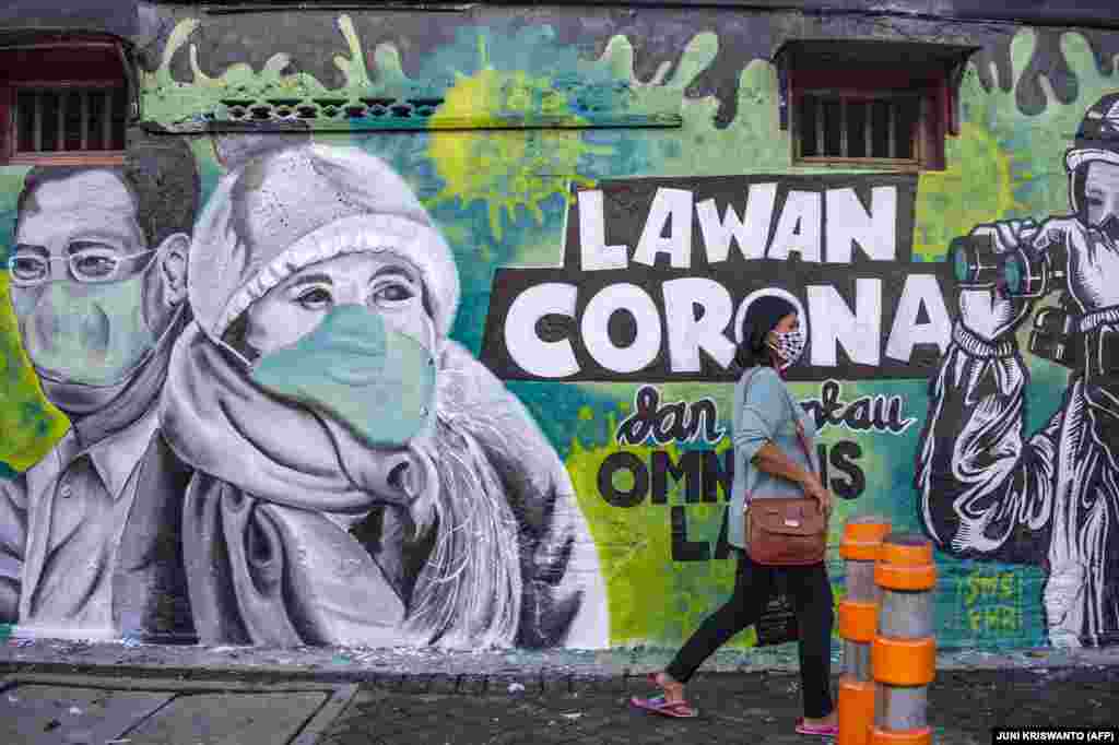 Një grua indoneziane në Javan Lindore.