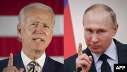 Presidenti i SHBA-së, Joe Biden, dhe presidenti i Rusisë, Vladimir Putin.