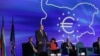 Румен Радев говори по време на конференция за еврото през 2023 г.