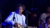 Albania: Goran Bregovic during a concert in Korca