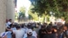 Өзгөн районунун Куршаб айыл өкмөтүнүн башчысын шайлоого нааразы болуп чыккандар. 14-июнь, 2021-