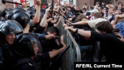 La protestele de la Moscova de la 27 iulie