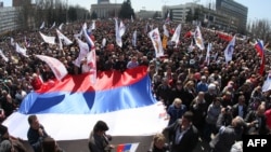 Government Buildings Stormed In Eastern Ukraine