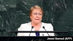 БМОның Кеше хокуклары югары комиссары Мишель Бачелет