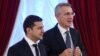 Уладзімір Зяленскі і Енс Столтэнберг