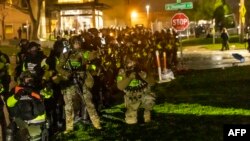 Forcat e sigurisë gjatë protestave në Mineapolis.