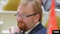 Депутат законодательного собрания Санкт-Петербурга Виталий Милонов.