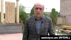 Գյումրիի «Ասպարեզ» ակումբի նախագահ Լևոն Բարսեղյան, արխիվ