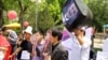 Акция против вступления КР в Таможенный союз. 5 мая 2014 года.