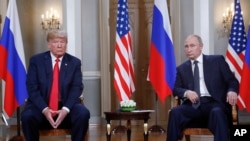 Зустріч Дональда Трампа та Володимира Путіна в Гельсінкі, Фінляндія, 18 липня 2018 року