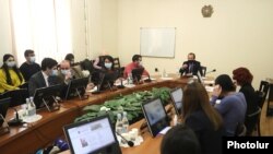 Armenia - A parliamentary commission tasked with investigating the Armenian government's response to the coronavirus pandemic holds its first meeting in Yerevan, January 25 ,2021.