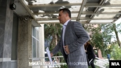 Илустрација. Поранешниот премиер Никола Груевски пред Основен суд Скопје 1.