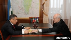 Рөстәм Миңнеханов (c) белән Рөстәм Хәмитов