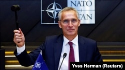 Генералниот секретар на НАТО Јанс Столтенберг, архивска фотографија