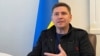 UKRAINE – Presiential adviser Mykhailo Podolyak speaks during an interview with Reuters. Kyiv, October 6, 2022.