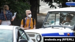 Антон Трафімовіч падчас трансьляцыі 15 ліпеня