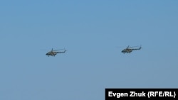 Гелікоптери Мі-8 над анексованим Кримом, архівне фото. Автор фото Євген Жук
