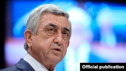 Президент Армении Серж Саргсян (архив)
