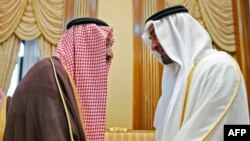 ولیعهد امارات روز دوشنبه با پادشاه عربستان دیدار کرد.