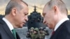 Реджеп Тайїп Ердоган та Володимир Путін. Колаж