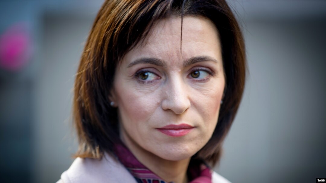 Moldovan presidential candidate Maia Sandu (file photo)