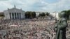 Акция протеста в Гомеле. 16 августа 2020 года. 