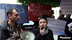 Բողոքի ակցիա գազի սակագնի բարձրացման դեմ, 16-ը մայիսի, 2013