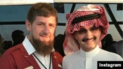 Нохчийчоьнан куьйгалхо Кадыров Рамзан а, СаIудан Iаьрбийчоьнан эла бен ТIалал а Абу-Дабехь, 2016.