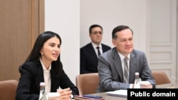 Saida Mirziýoýewa we Komil Allamžonow